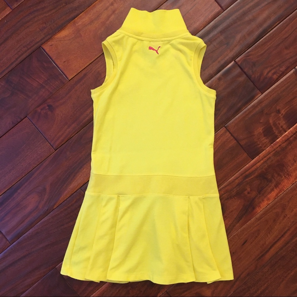 HP x2🎉 Puma Yellow Sleeveless Dress - Picture 2 of 3